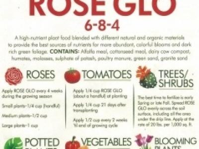 6-8-4 Rose Glo 6-8-4 15 lb