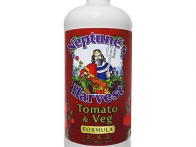 2-4-2 Neptune's Harvest Organic Tomato & Veg Fertilizer 36oz